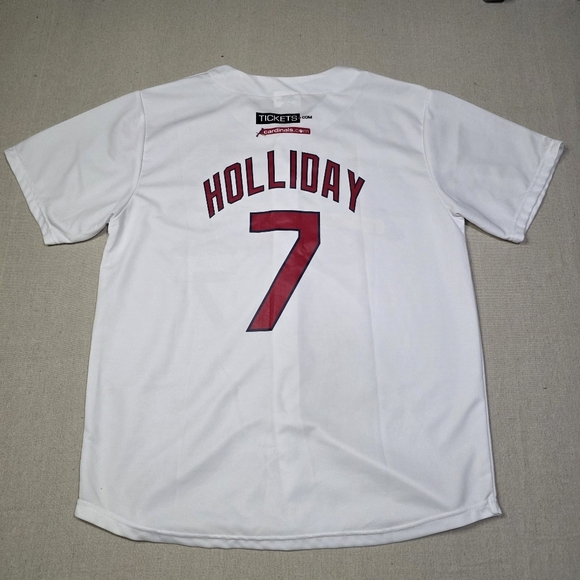 St. Louis Cardinals Match Up Promotions Baseball Jersey #7 Holliday Size XLarge - Picture 2 of 6